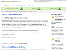 Tablet Screenshot of howtospeedupcomputer.info